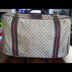 Vintage Gucci suitcase